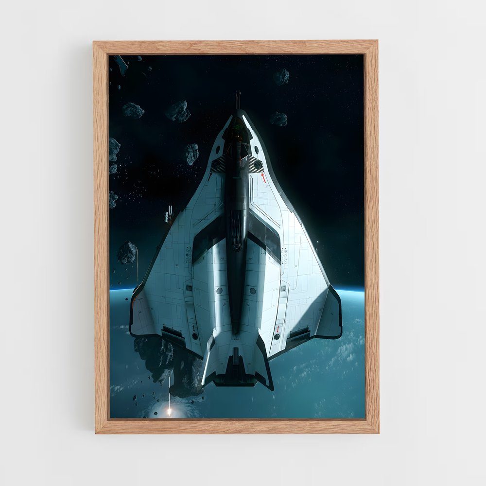 Poster Star Citizen Entertainment Ligne épurée (vue 4)